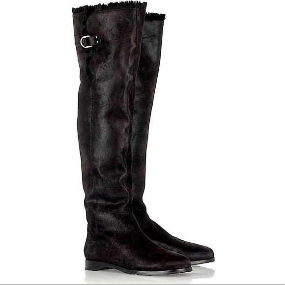JIMMY CHOO - Fur Lined Knee high Winter Boots, 42 - Picture 9 of 9